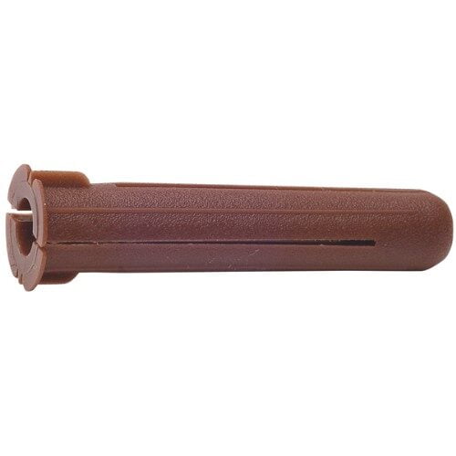 Plastplugg Brun 8x40 100st