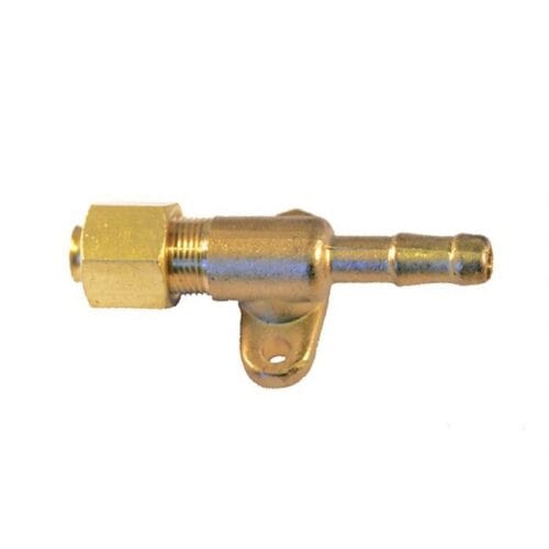 Väggfäste Enkelt rör 8mm x slang 8mm